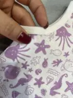 بادی نوزادی آستین رکابی برند لوپیلو سایز 0 تا 2 ماه - تصویر 4