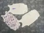 بادی نوزادی آستین رکابی برند لوپیلو سایز 0 تا 2 ماه - تصویر 3