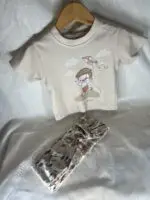 ست لباس راحتی کودک طرح بادبادک باز | لباس کودک تابستانی 1 تا 6 سال - تصویر 2