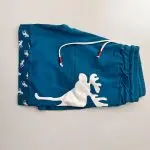 شلوارک زنانه طرح ابرکرومبی آبی؛ راحتی و استایل برای استفاده روزمره - تصویر 2