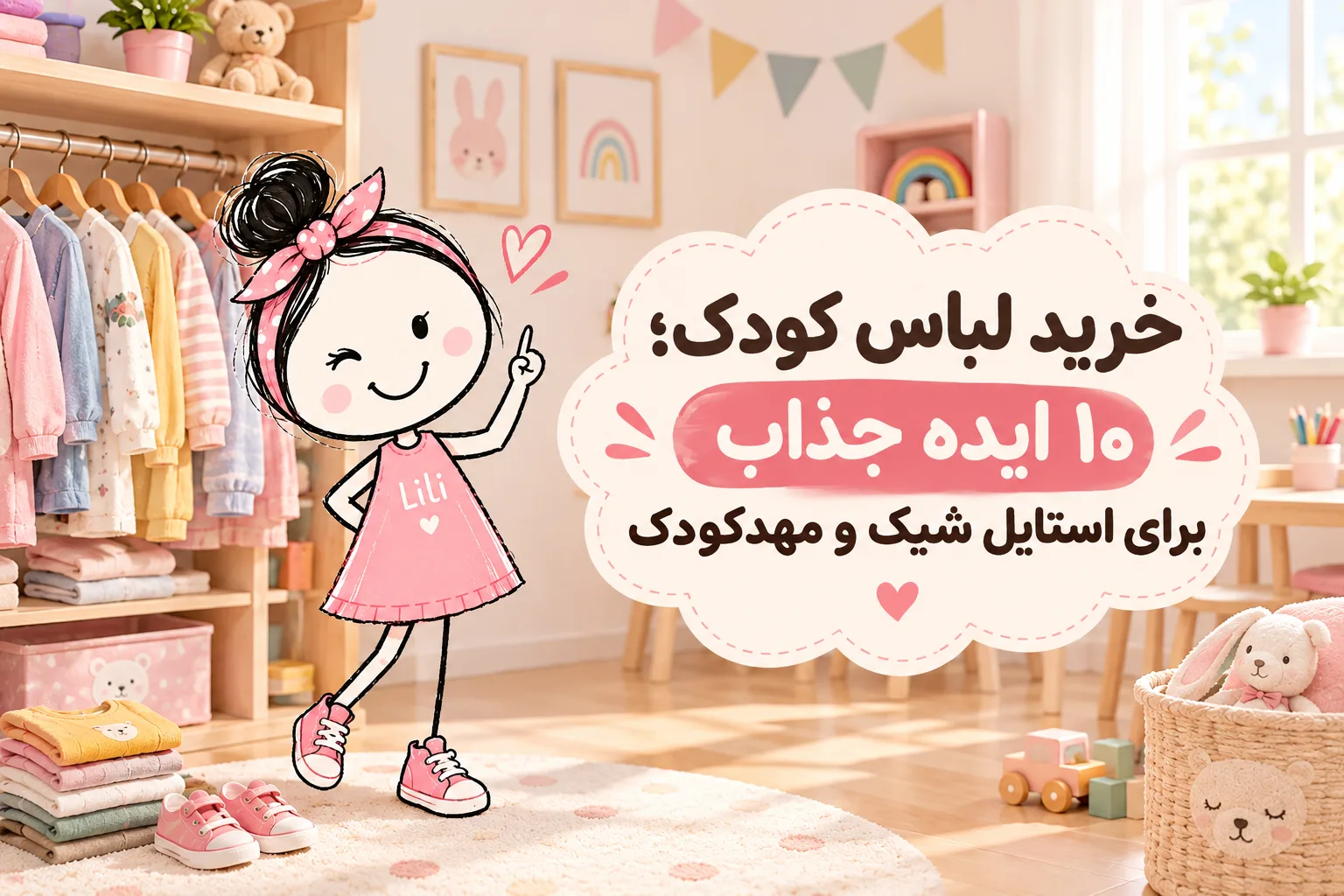 خرید لباس راحتی دخترانه